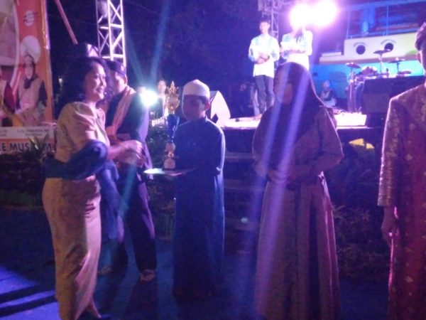 Maulid Habsyi As Safrina Rebut Juara 3