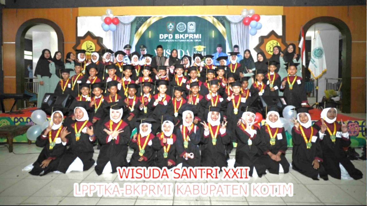 Wisuda Santri ke XII Kotawaringin Timur | TPA AS SAFRINA Ikut Ambil Bagian