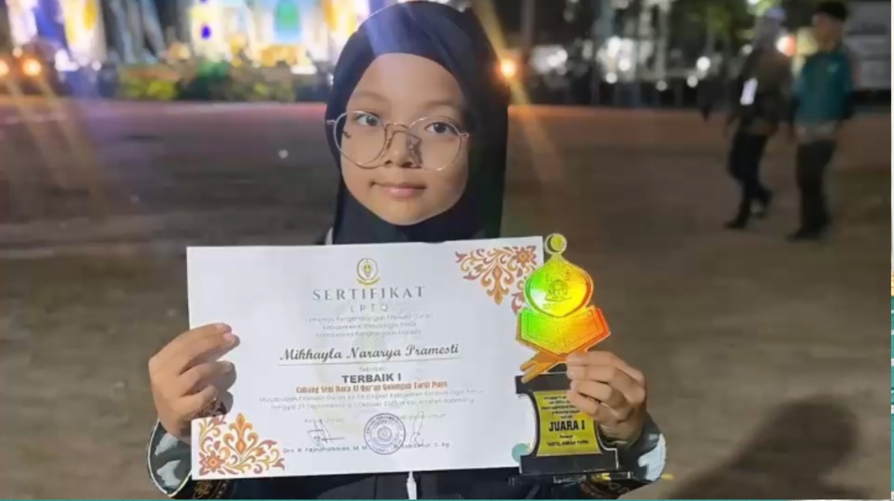 Terbaik I Tartil Putri | MTQ ke 56 Tingkat Kab. Kotawaringin Timur